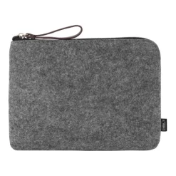 Gift Campaign Pochette in feltro riciclato con manico in pelle sintetica Felt RPET> Pochette Personalizzate