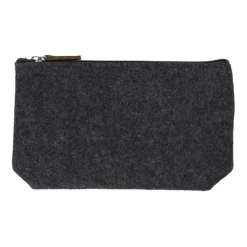 Gift Campaign Pochette in feltro rPET con tiretto della cerniera in PU> Pochette Personalizzate