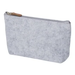 Gift Campaign Pochette in feltro rPET con tiretto della cerniera in PU></noscript> Pochette Personalizzate
