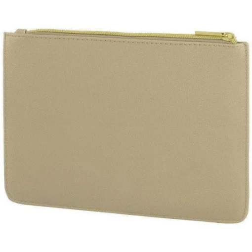 Gift Campaign Pochette in pelle sintetica in colori classici con cerniera dorata> Pochette Personalizzate