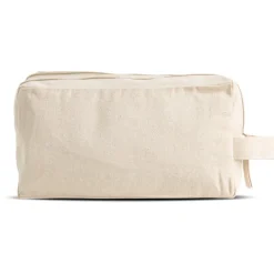 Gift Campaign Pochette in tela canvas con doppio scomparto e manico incluso> Beauty Case Personalizzati