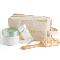 Gift Campaign Pochette in tela canvas con doppio scomparto e manico incluso><noscript><img width=