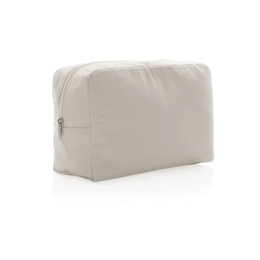 Gift Campaign Pochette in tela riciclata 285g/m2 con tracciante AWARE EcoTraceRaw> Pochette Personalizzate