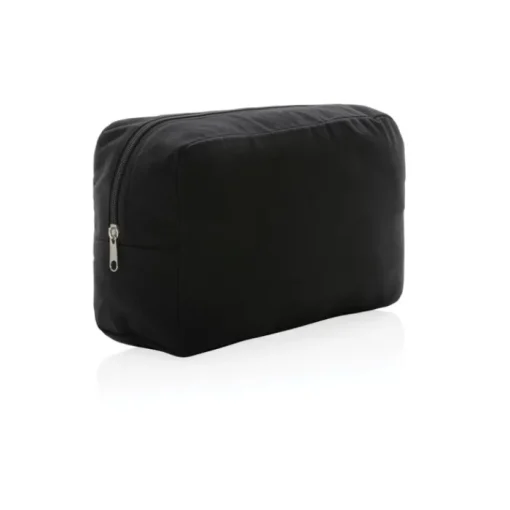 Gift Campaign Pochette in tela riciclata 285g/m2 con tracciante AWARE EcoTraceRaw> Pochette Personalizzate