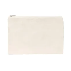 Gift Campaign Pochette in tela riciclata grezza da 285 gm2 EcoTrace Raw> Gadget Per La Scuola|Astucci