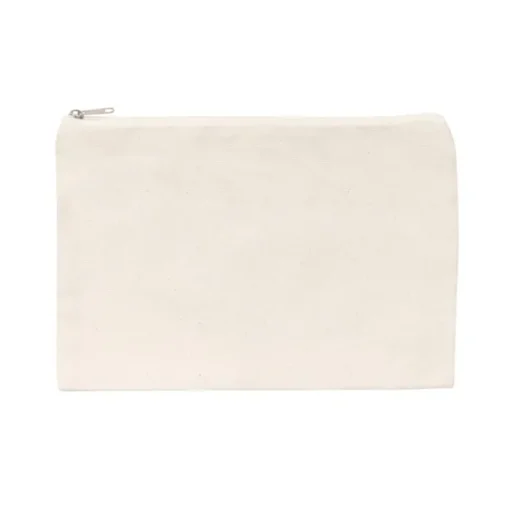 Gift Campaign Pochette in tela riciclata grezza da 285 gm2 EcoTrace Raw> Gadget Per La Scuola|Astucci