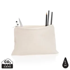 Gift Campaign Pochette in tela riciclata grezza da 285 gm2 EcoTrace Raw></noscript> Gadget Per La Scuola|Astucci