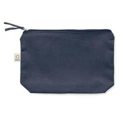 Gift Campaign Pochette in tessuto riciclato da 320 gr/m² con cerniera coordinata></noscript> Pochette Personalizzate