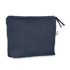 Gift Campaign Pochette in tessuto riciclato da 320 gr/m² con cerniera coordinata></noscript> Pochette Personalizzate