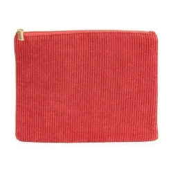 Gift Campaign Pochette in velluto a coste di poliestere 240 g/m² con tira zip dorata></noscript> Pochette Personalizzate
