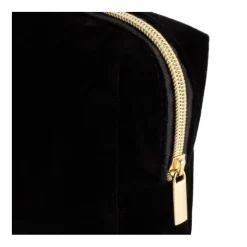 Gift Campaign Pochette in velluto di poliestere con cerniera dorata 280 g/m²> Pochette Personalizzate