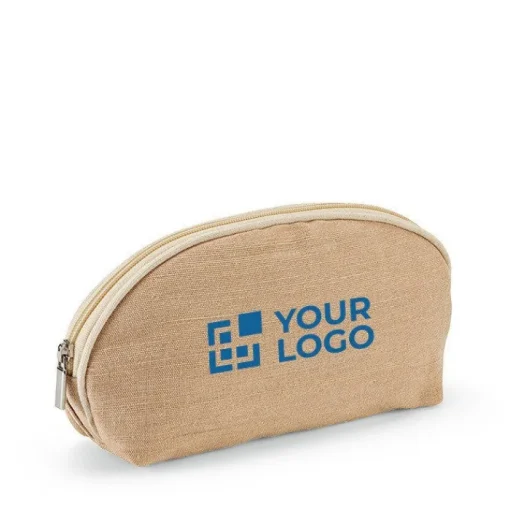 Gift Campaign Pochette da personalizzare in iuta e cotone da 260 g/m2> Pochette Personalizzate