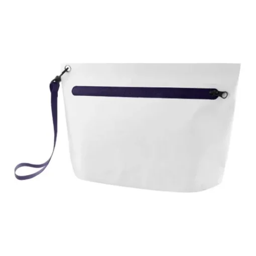 Gift Campaign Pochette personalizzata in poliestere con cerniera e manico colorato> Pochette Personalizzate
