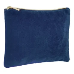 Gift Campaign Pochette porta trucchi con logo in velluto con fodera interna Elegant> Gadget Per Parrucchieri|Pochette Personalizzate