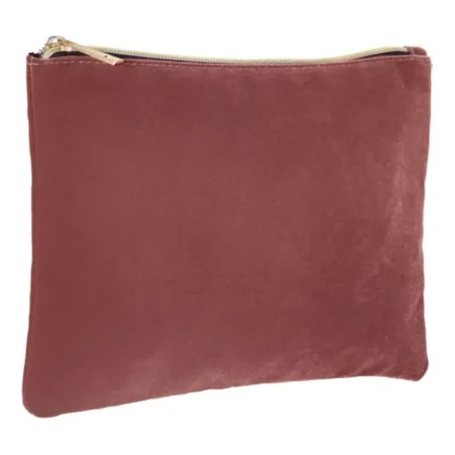 Gift Campaign Pochette porta trucchi con logo in velluto con fodera interna Elegant> Gadget Per Parrucchieri|Pochette Personalizzate