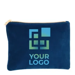 Gift Campaign Pochette porta trucchi con logo in velluto con fodera interna Elegant></noscript> Gadget Per Parrucchieri|Pochette Personalizzate