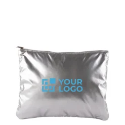 Gift Campaign Pochette promozionale imbottita in poliestere metallizzato da 150 g/m²></noscript> Pochette Personalizzate