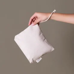 Gift Campaign Pochette promozionale in cotone riciclato con manico in corda> Pochette Personalizzate
