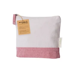 Gift Campaign Pochette promozionale in cotone riciclato con base e maniglia colorate> Pochette Personalizzate