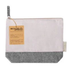 Gift Campaign Pochette promozionale in cotone riciclato con base e maniglia colorate></noscript> Pochette Personalizzate