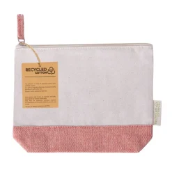 Gift Campaign Pochette promozionale in cotone riciclato con base e maniglia colorate></noscript> Pochette Personalizzate