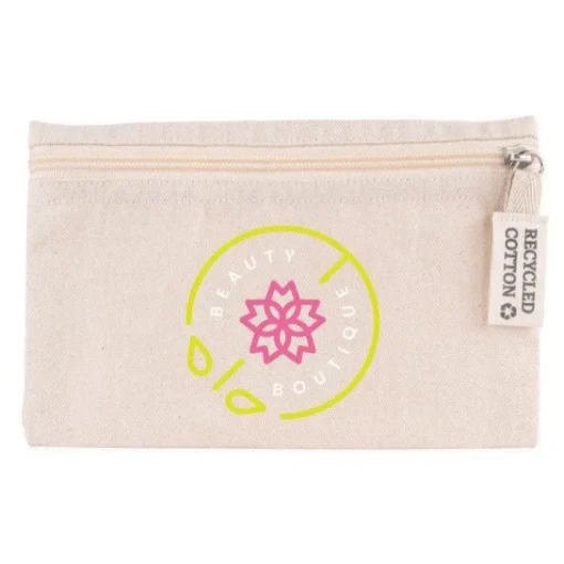 Gift Campaign Pochette promozionale in cotone riciclato 220 g/m2 Cotton Recycled> Beauty Case Personalizzati