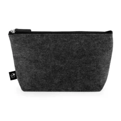 Gift Campaign Pochette spaziosa in feltro riciclato con chiusura a zip></noscript> Pochette Personalizzate
