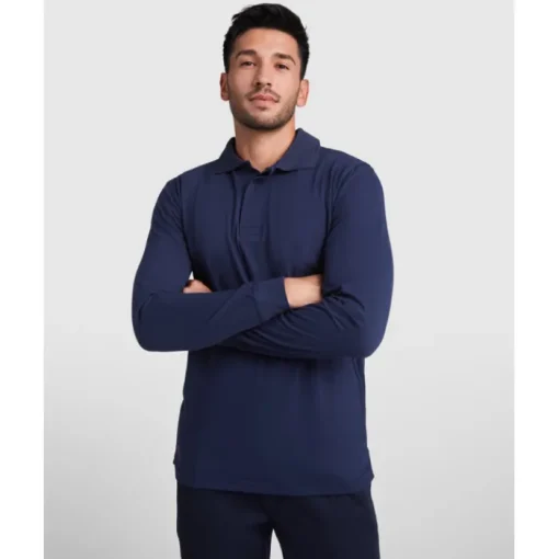 Gift Campaign Polo a manica lunga ignifuga con patta a 3 bottoni 220g/m2 Roly Santana> Polo Personalizzate