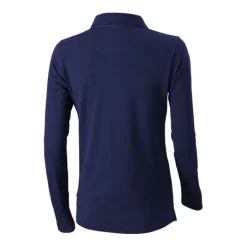 Gift Campaign Polo a maniche lunghe da donna in cotone piqué da 200 g/m2 Elevate Life></noscript> Polo Personalizzate