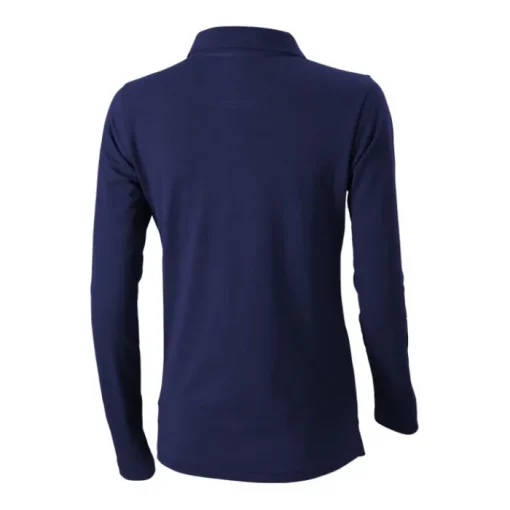 Gift Campaign Polo a maniche lunghe da donna in cotone piqué da 200 g/m2 Elevate Life> Polo Personalizzate