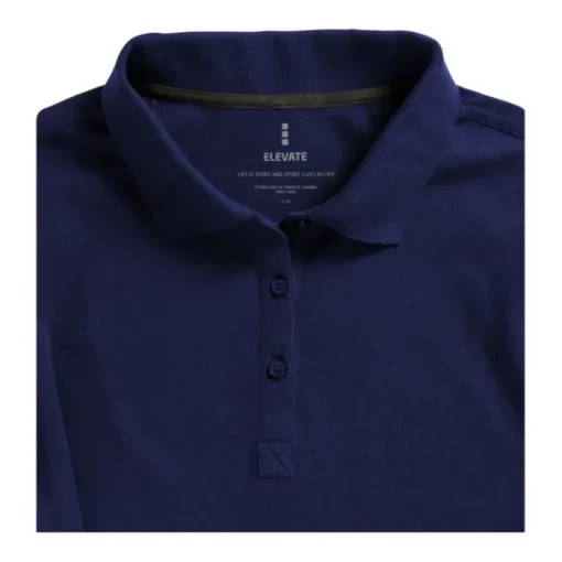 Gift Campaign Polo a maniche lunghe da donna in cotone piqué da 200 g/m2 Elevate Life> Polo Personalizzate