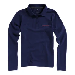 Gift Campaign Polo a maniche lunghe da donna in cotone piqué da 200 g/m2 Elevate Life></noscript> Polo Personalizzate