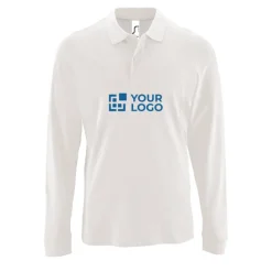 Gift Campaign Polo a maniche lunghe da uomo in cotone pettinato 180g/m2 SOL'S Perfect></noscript> Polo Personalizzate