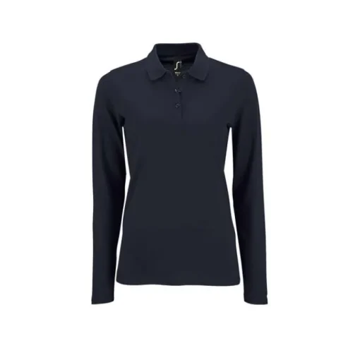 Gift Campaign Polo a maniche lunghe da donna slimfit cotone 180g/m2 SOL'S Perfect> Polo Personalizzate