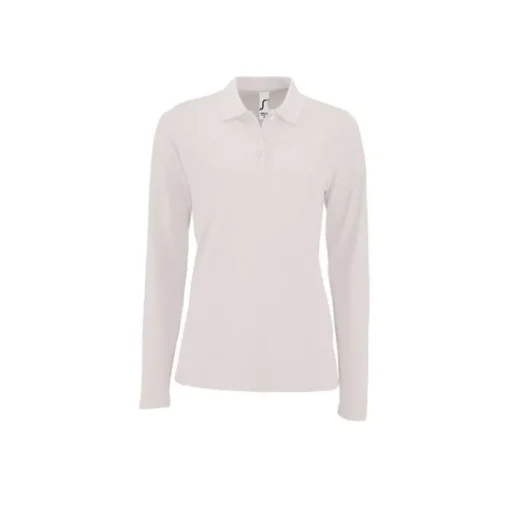Gift Campaign Polo a maniche lunghe da donna slimfit cotone 180g/m2 SOL'S Perfect> Polo Personalizzate