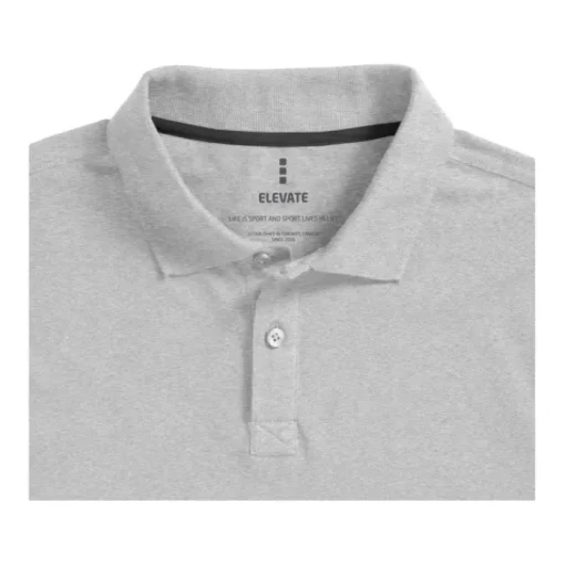 Gift Campaign Polo a maniche lunghe da uomo in cotone piqué da 200 g/m2 Elevate Life> Polo Personalizzate