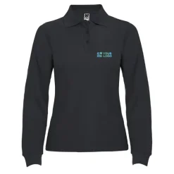 Gift Campaign Polo a maniche lunghe da donna in cotone 220g/m2 Roly Direct Estrella><noscript><img width=