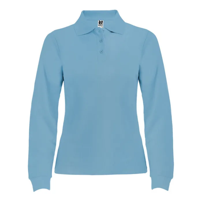 Gift Campaign Polo a maniche lunghe da donna in cotone 220g/m2 Roly Direct Estrella> Polo Personalizzate