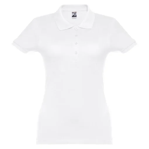 Gift Campaign Polo aderente da donna in 100% cotone piquet cardato 195 g/m2 THC Eve> Polo Personalizzate