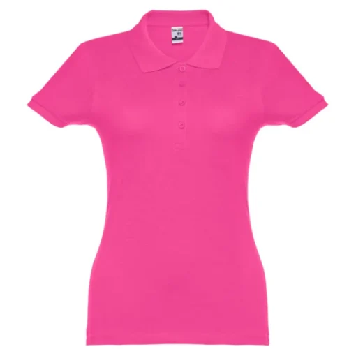 Gift Campaign Polo aderente da donna in 100% cotone piquet cardato 195 g/m2 THC Eve> Polo Personalizzate