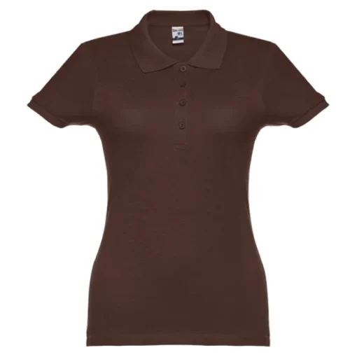 Gift Campaign Polo aderente da donna in 100% cotone piquet cardato 195 g/m2 THC Eve> Polo Personalizzate