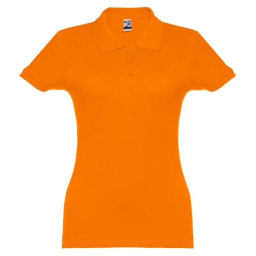Gift Campaign Polo aderente da donna in 100% cotone piquet cardato 195 g/m2 THC Eve> Polo Personalizzate