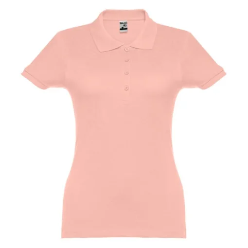 Gift Campaign Polo aderente da donna in 100% cotone piquet cardato 195 g/m2 THC Eve> Polo Personalizzate