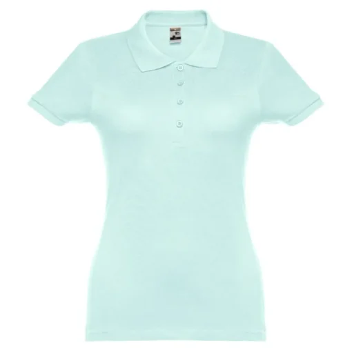 Gift Campaign Polo aderente da donna in 100% cotone piquet cardato 195 g/m2 THC Eve> Polo Personalizzate