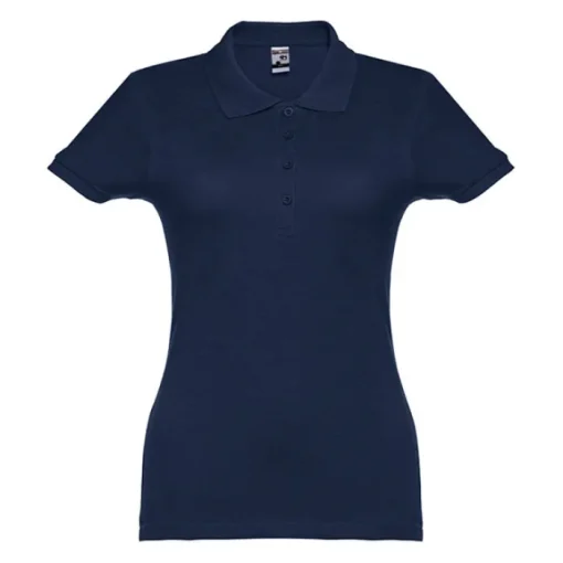 Gift Campaign Polo aderente da donna in 100% cotone piquet cardato 195 g/m2 THC Eve> Polo Personalizzate