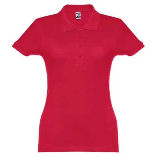Gift Campaign Polo aderente da donna in 100% cotone piquet cardato 195 g/m2 THC Eve> Polo Personalizzate