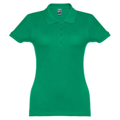 Gift Campaign Polo aderente da donna in 100% cotone piquet cardato 195 g/m2 THC Eve> Polo Personalizzate