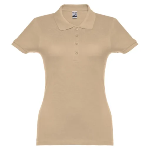 Gift Campaign Polo aderente da donna in 100% cotone piquet cardato 195 g/m2 THC Eve> Polo Personalizzate