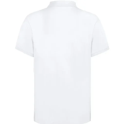 Gift Campaign Polo bianca con 2 bottoni coordinati in 100% cotone piqué 220 g/m2> Polo Personalizzate