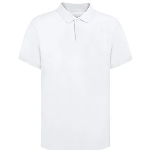 Gift Campaign Polo bianca con 2 bottoni coordinati in 100% cotone piqué 220 g/m2> Polo Personalizzate